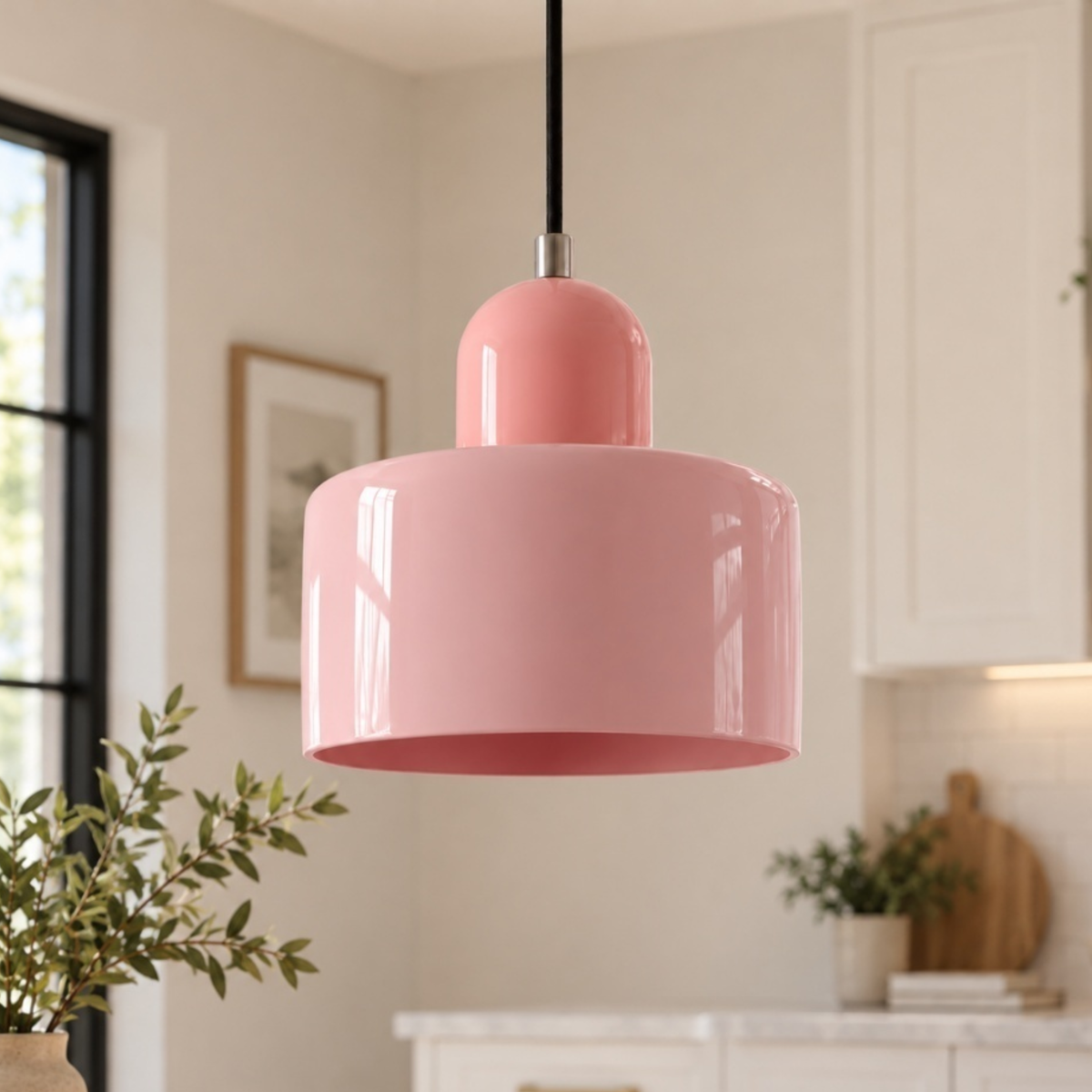 Halo Glass Pendant Light