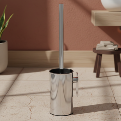 Ścienna szczotka do toalety ze stali nierdzewnej