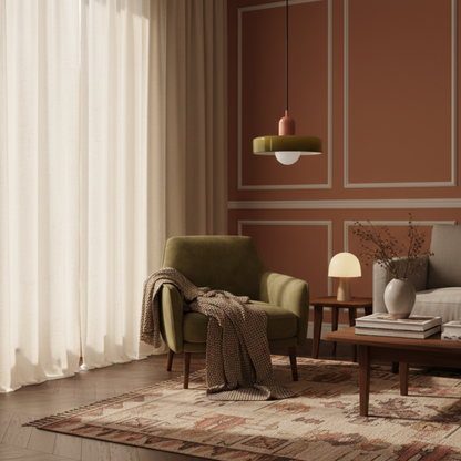 Nordycka szklana lampa wisząca