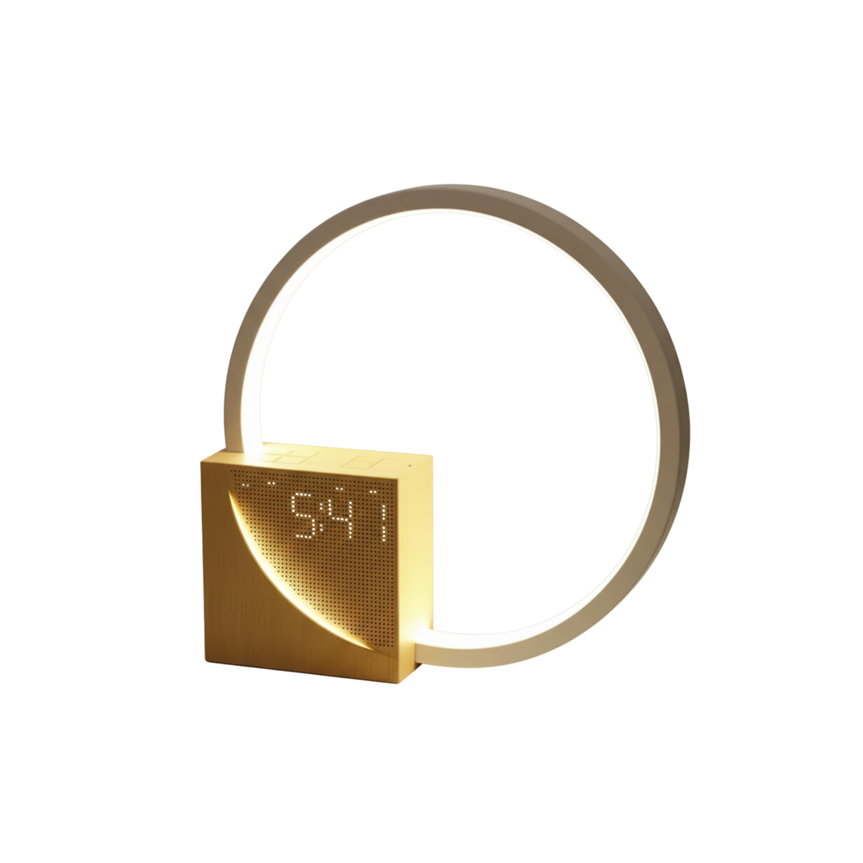 Lampa Nocna z Dotykowym Sterowaniem i Budzikiem