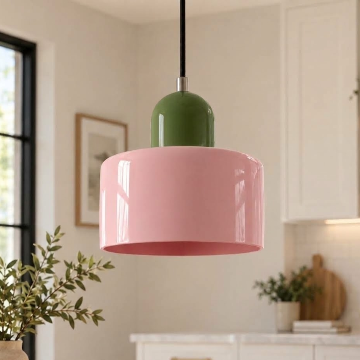 Halo Glass Pendant Light