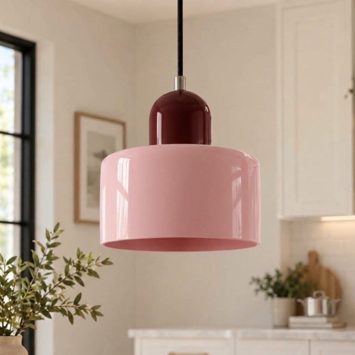 Halo Glass Pendant Light