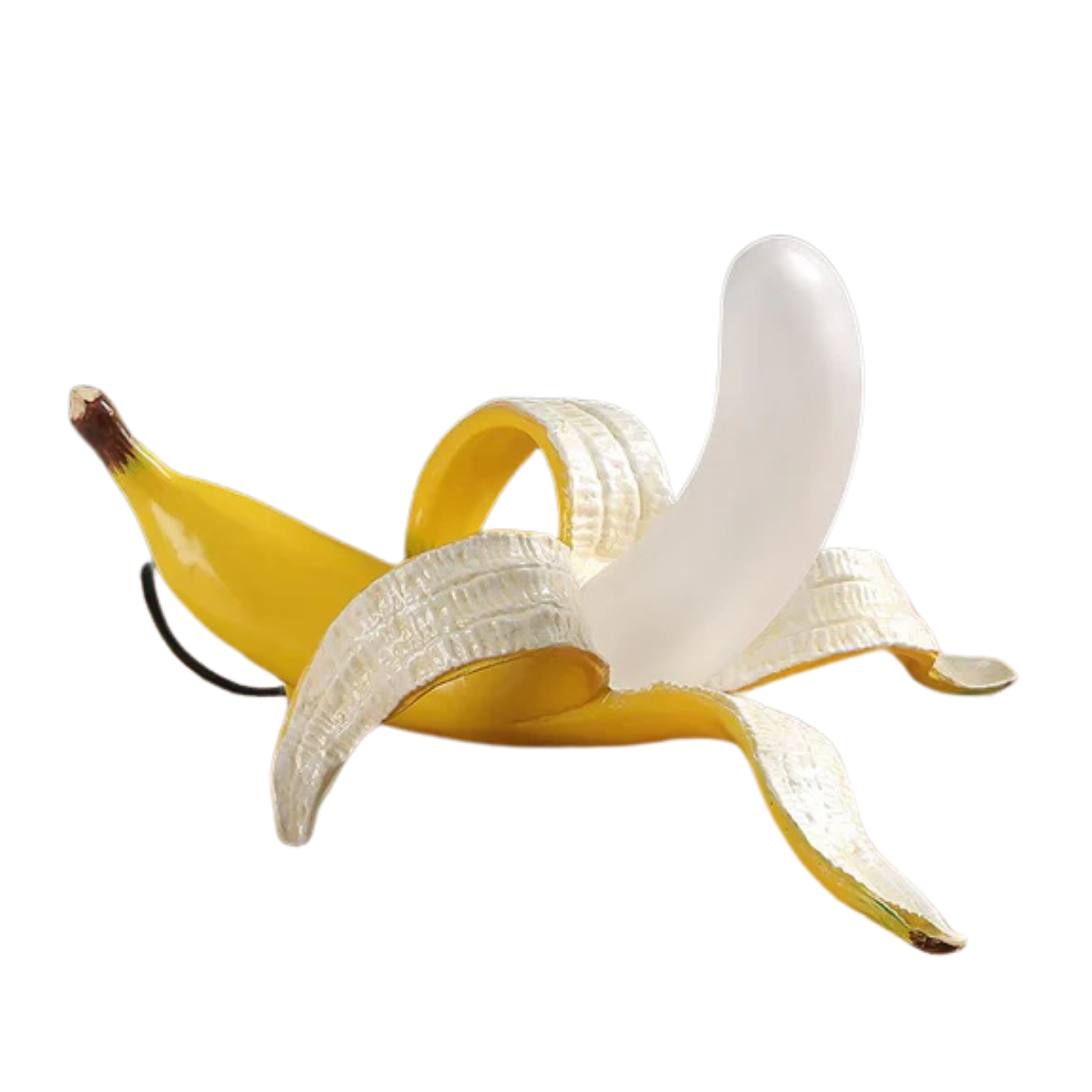 Lampa Stołowa LED w Stylu Art Deco o Kształcie Banana