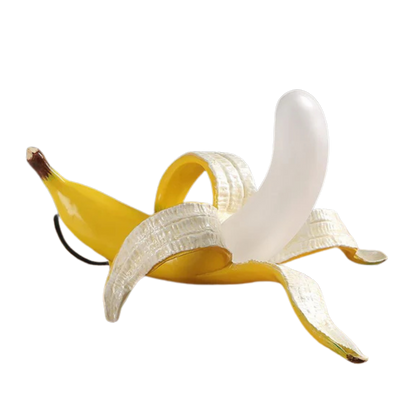Lampa Stołowa LED w Stylu Art Deco o Kształcie Banana