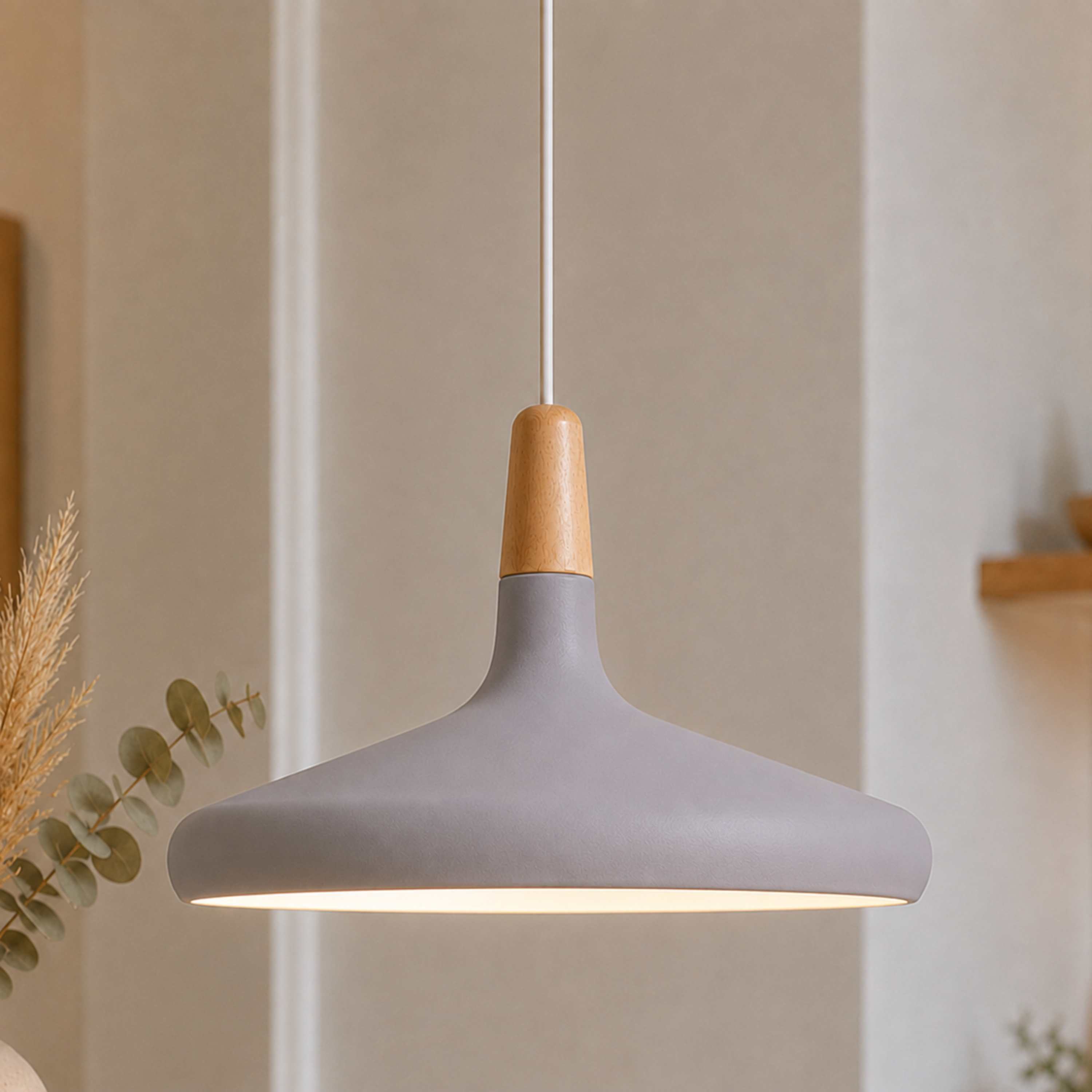 Nordic Wood Pendant Light