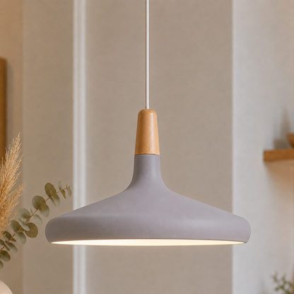 Nordic Wood Pendant Light