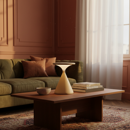 Klepsydrowa Bezprzewodowa Lampa Stołowa LED