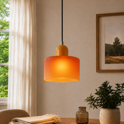 Halo Glass Pendant Light
