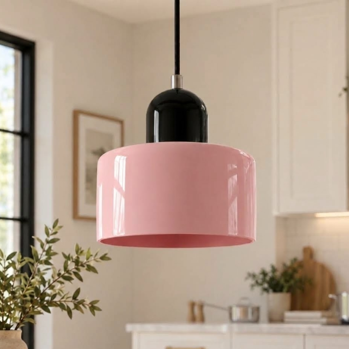 Halo Glass Pendant Light