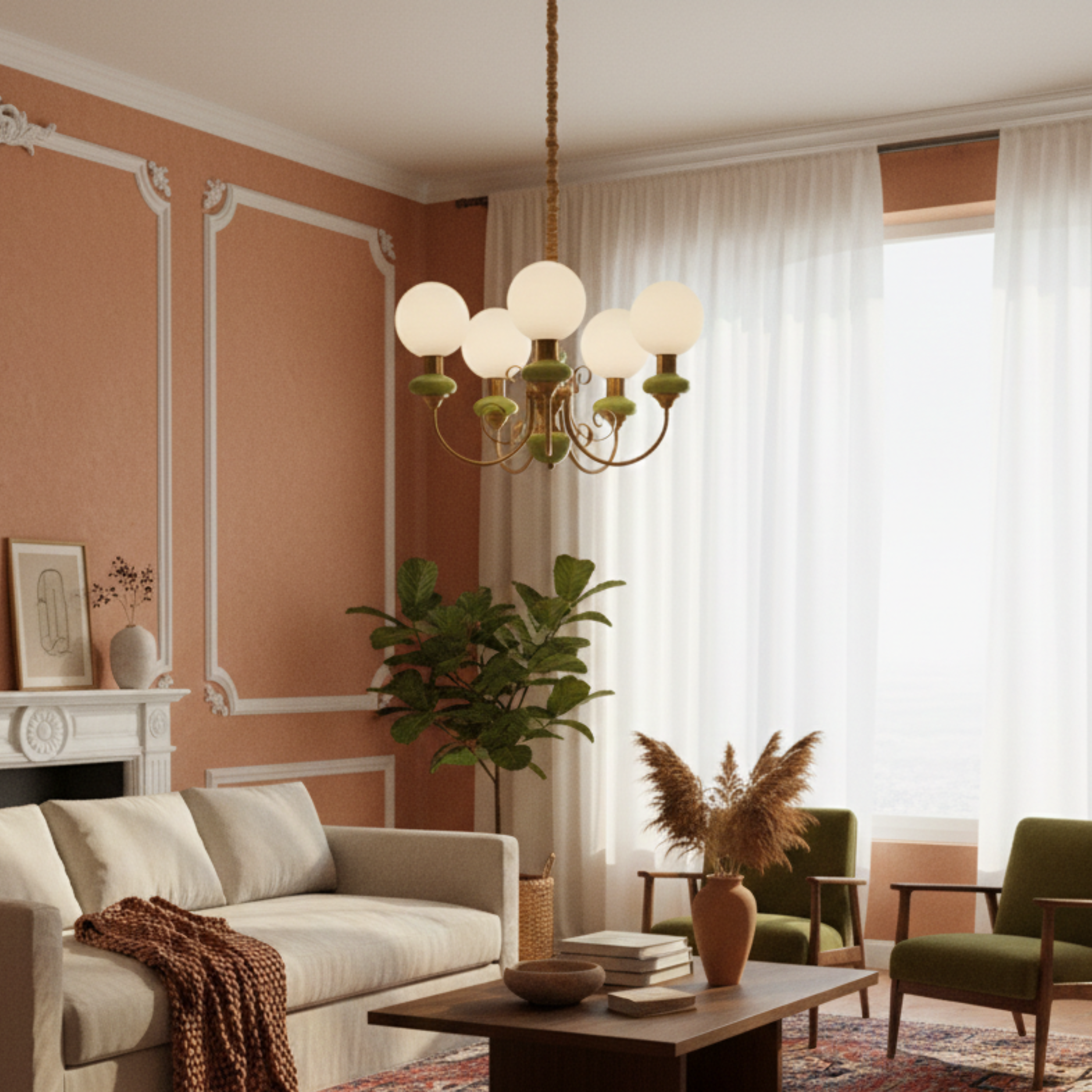 Nowoczesna Artystyczna Lampa Wisząca