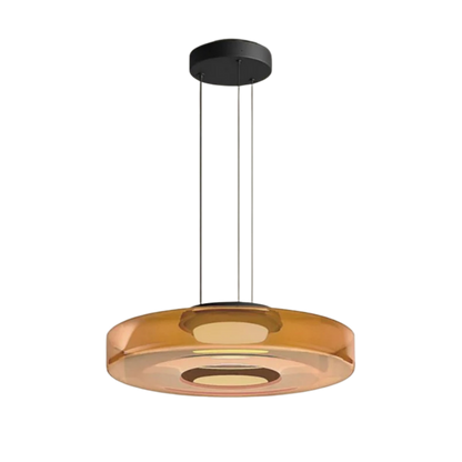 Szklana lampa wisząca Bauhaus