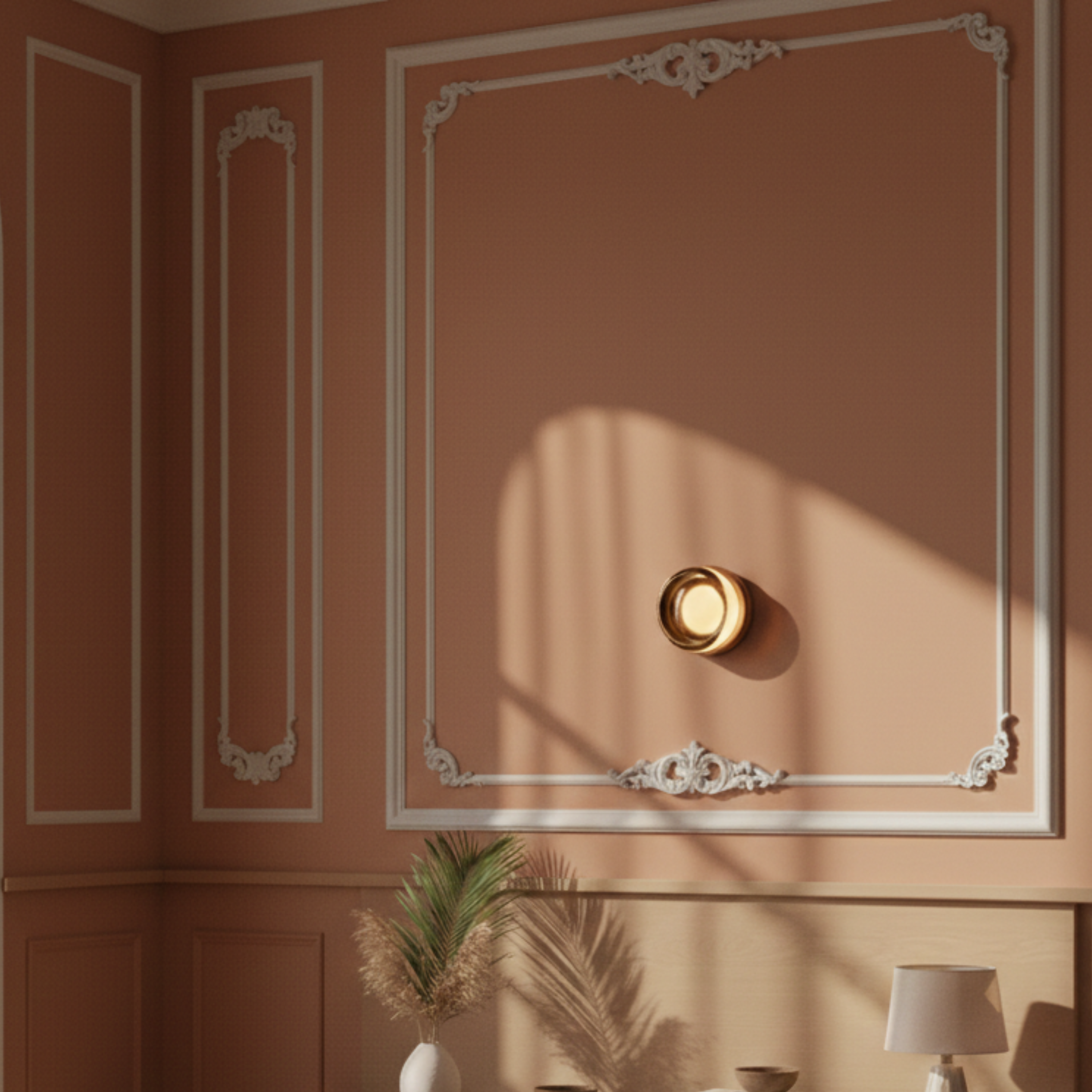 Nowoczesna lampa ścienna LED Dimple