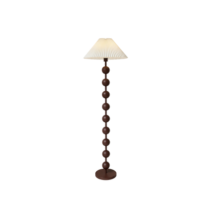 Lampa podłogowa vintage orzecha amerykańskie