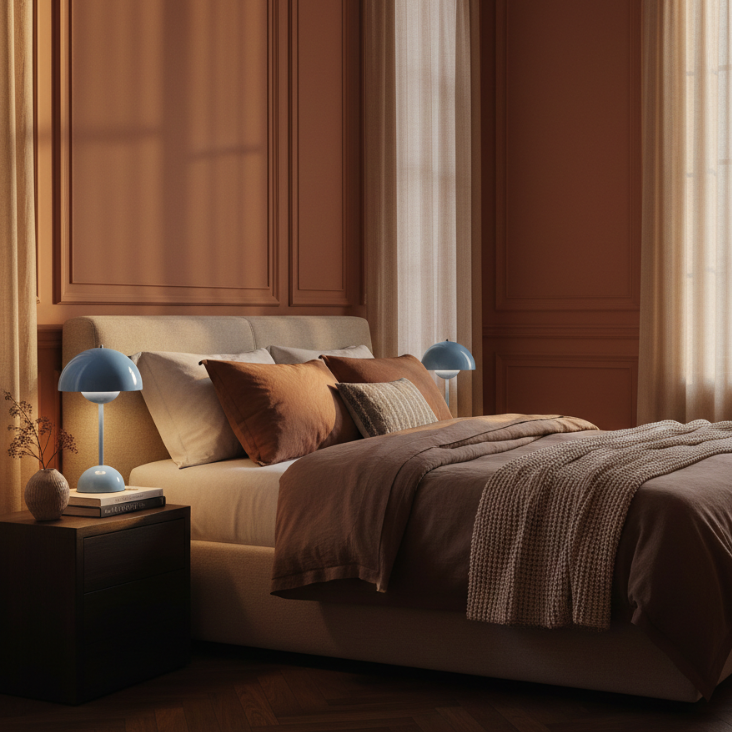 Ściemnialna lampka stołowa LED