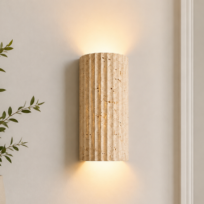 Natural Stone Wall Light