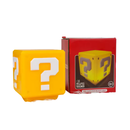 Lampa stołowa LED w kształcie znaku zapytania z dźwiękiem