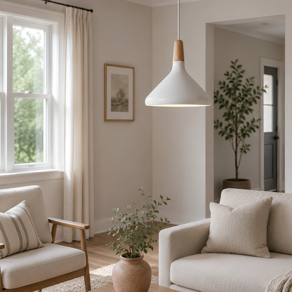 Nordic Wood Pendant Light
