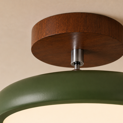Round Retro LED Vintage Ceiling Light