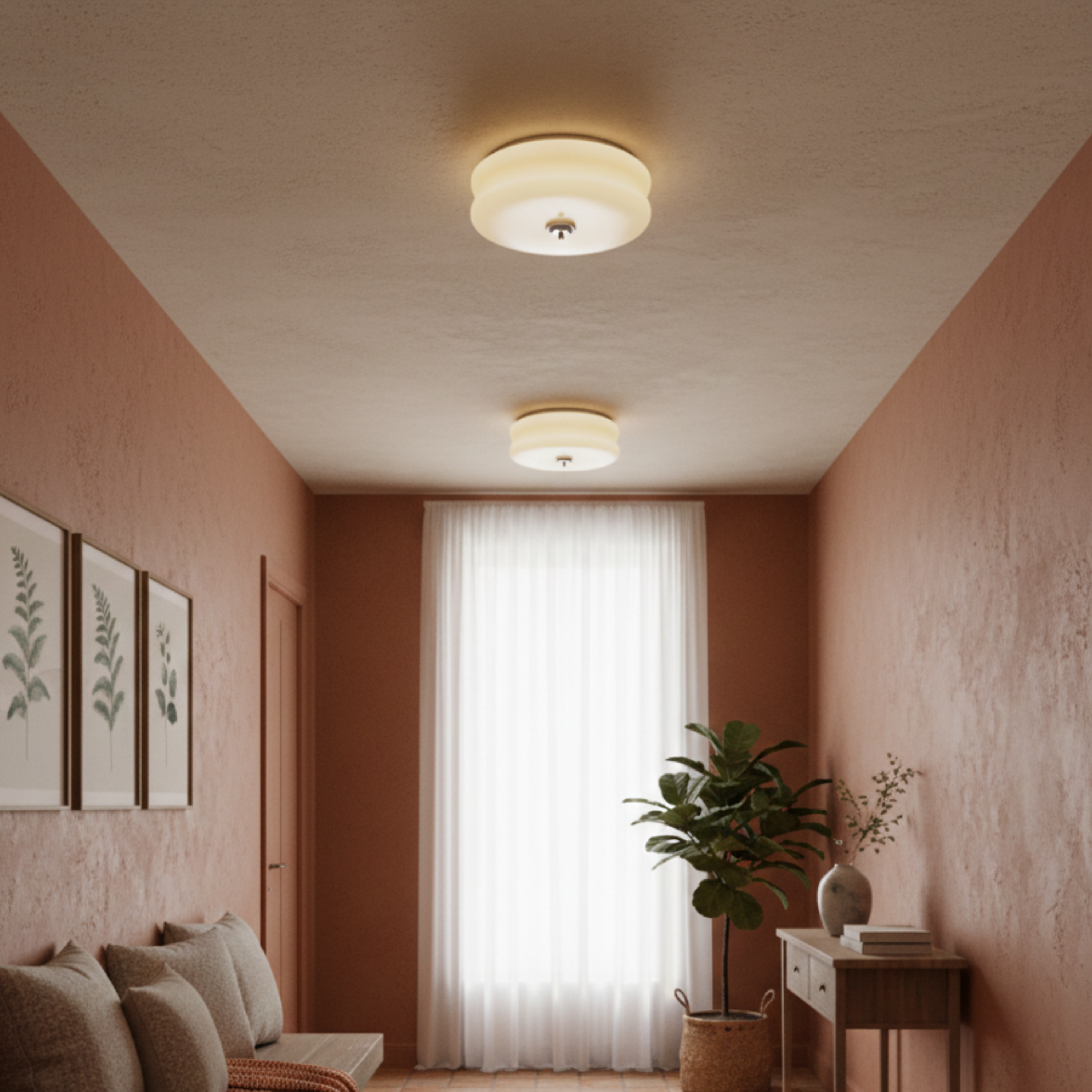 Ściemnialna lampa sufitowa LED