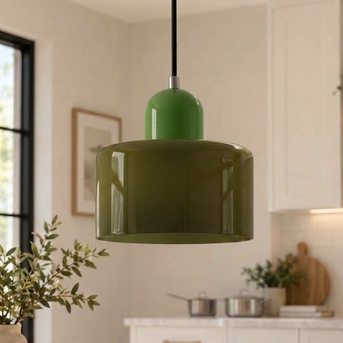 Halo Glass Pendant Light
