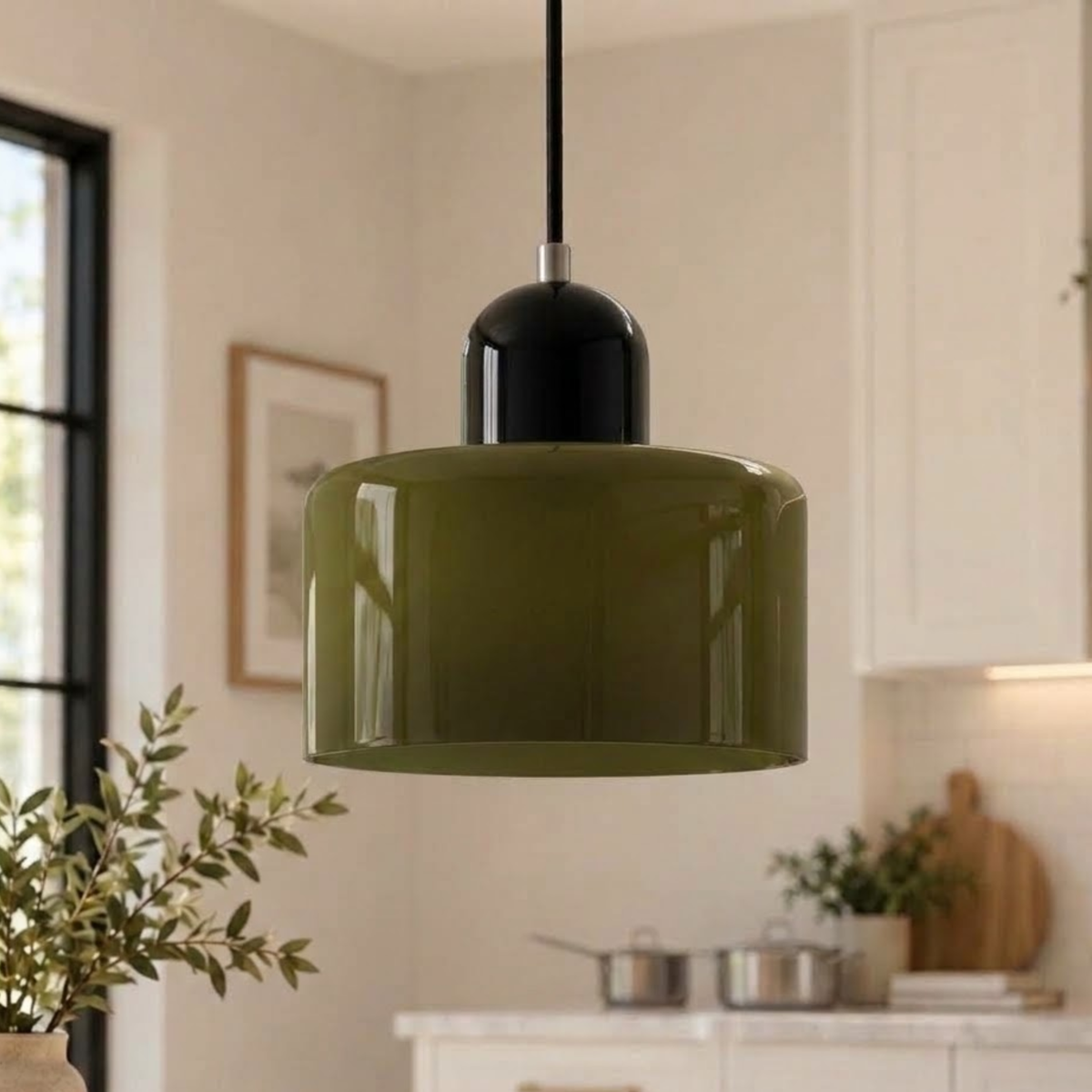 Halo Glass Pendant Light