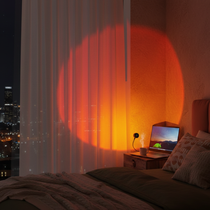 Tęczowa lampa nocna LED