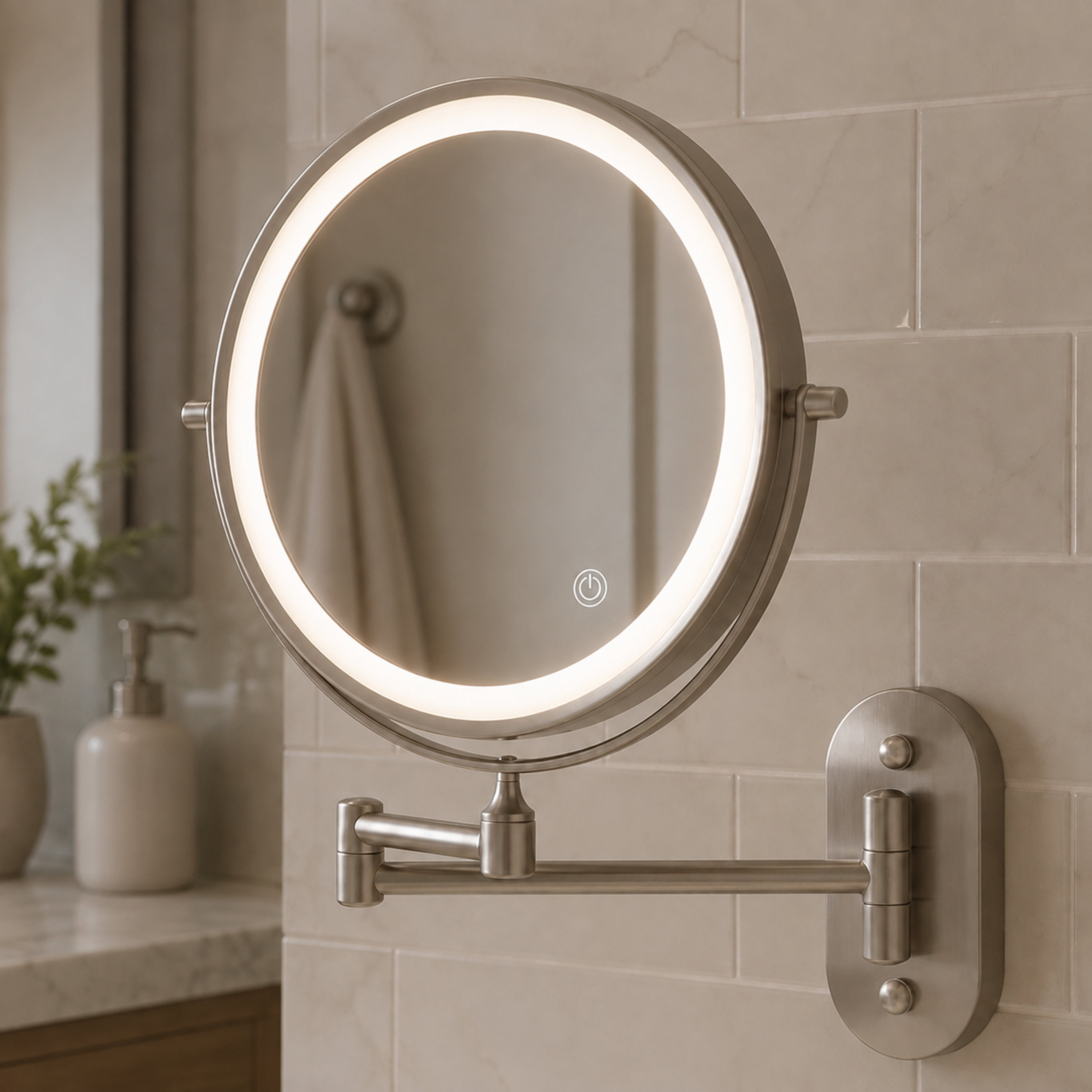 LED Dimmable Bathroom Mirror