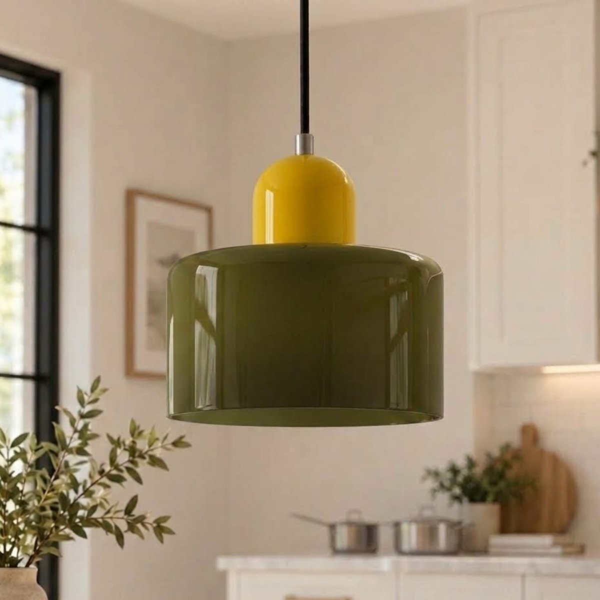 Halo Glass Pendant Light