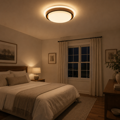 Bladeless LED Ceiling Fan Light
