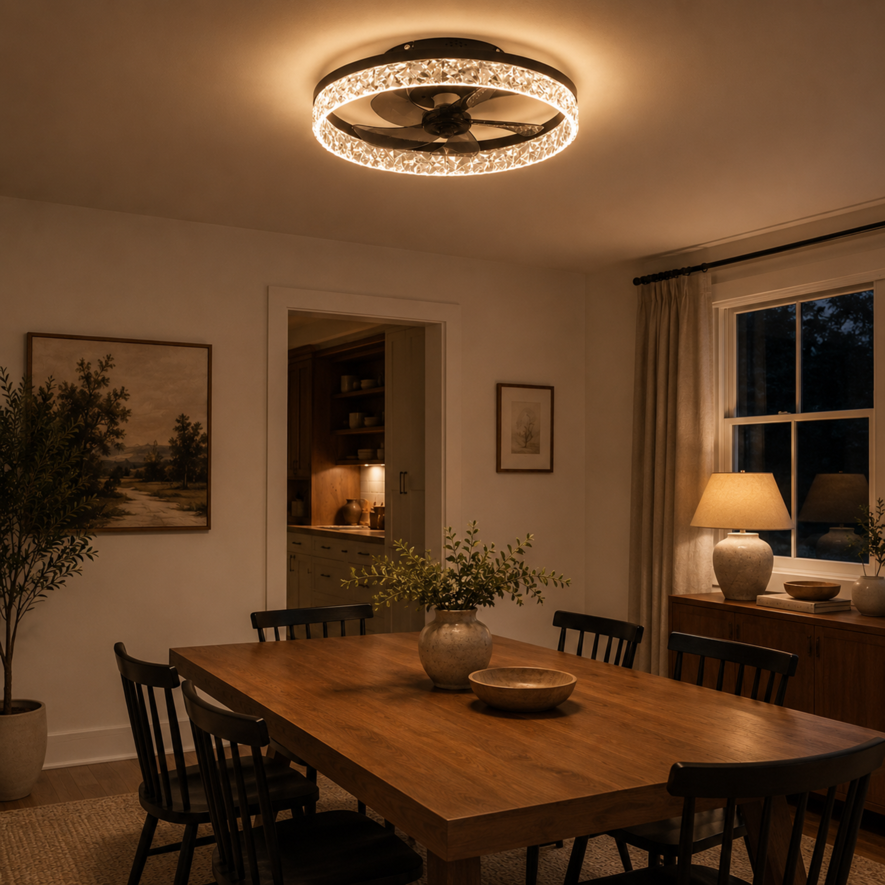 LED Ceiling Fan Light