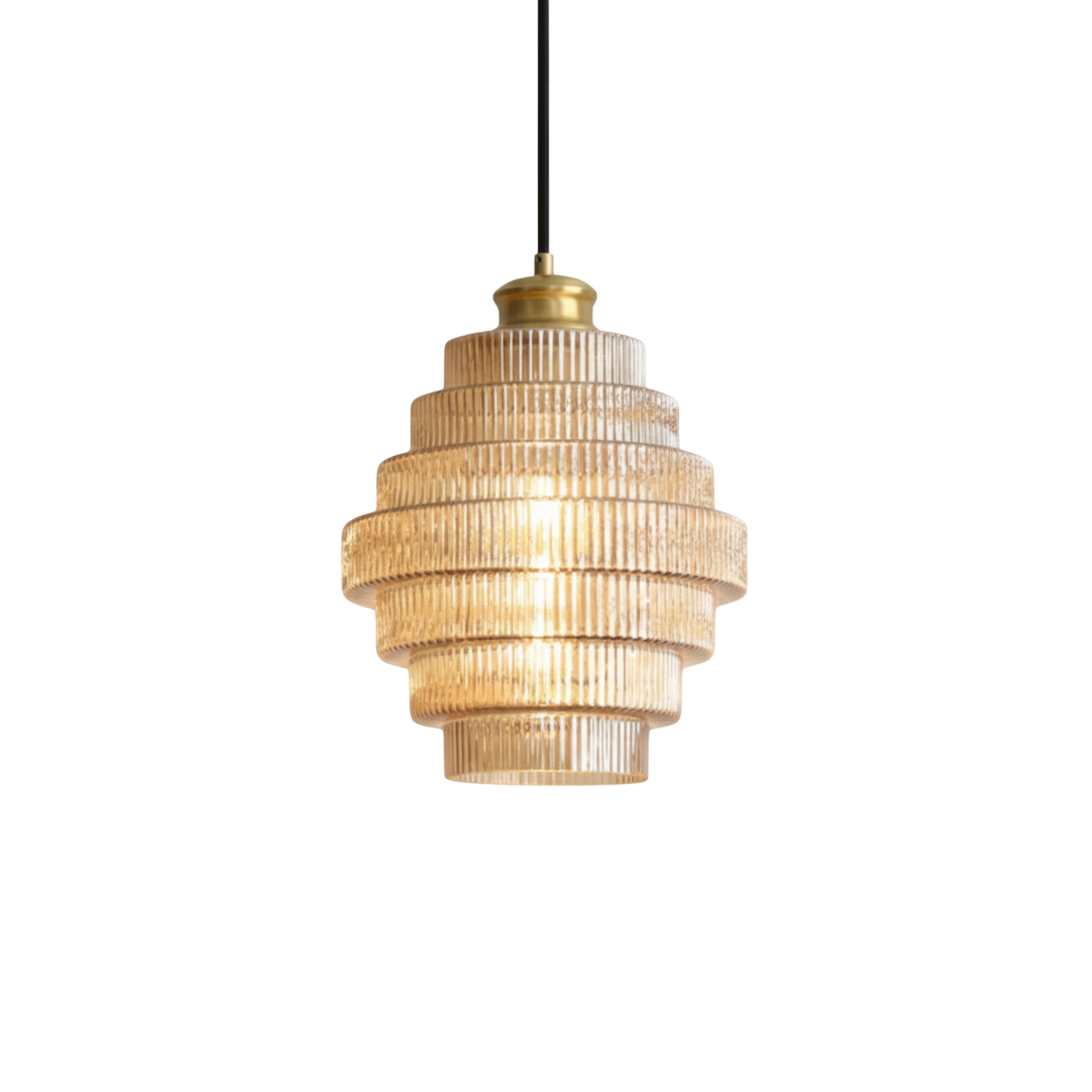 Nowoczesna minimalistyczna szkła lampa wisząca