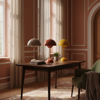 Ściemnialna lampka stołowa LED