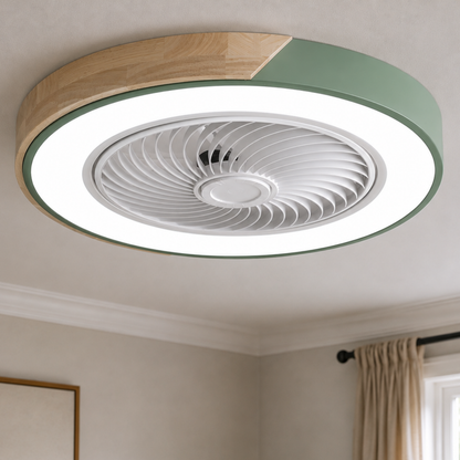 Quiet Ceiling Fan with LED Light