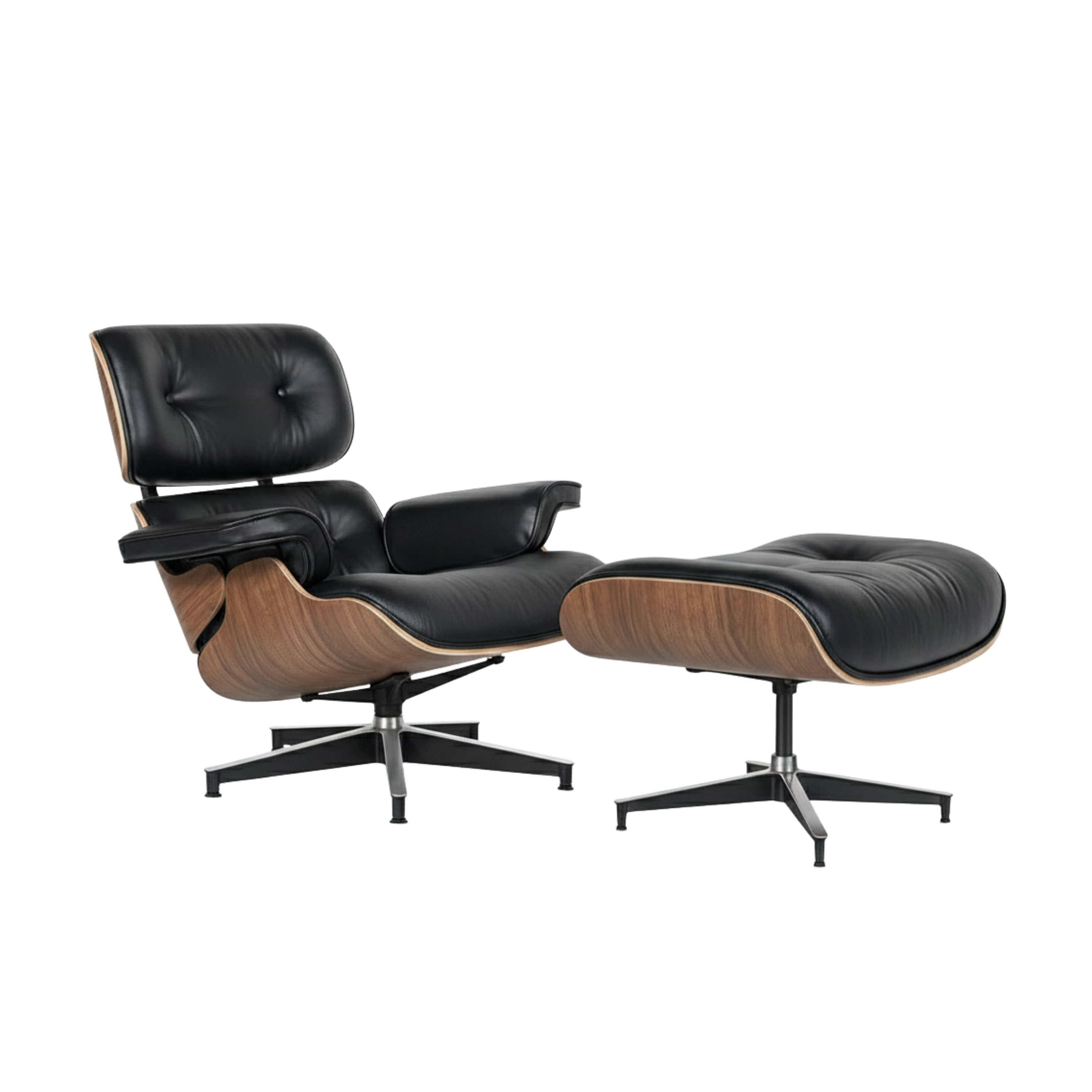 Skórzany fotel Mid-Century