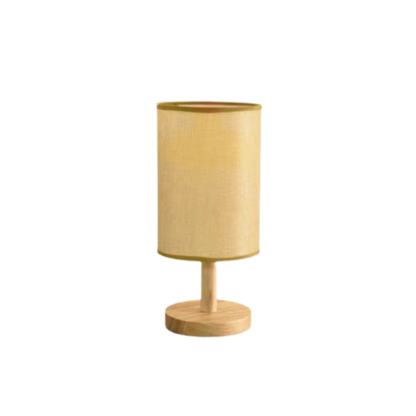 Minimalistyczna materiałowa lampka nocna