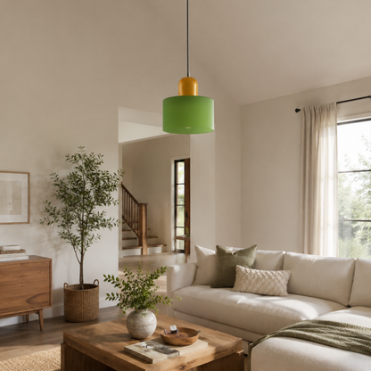 Halo Glass Pendant Light