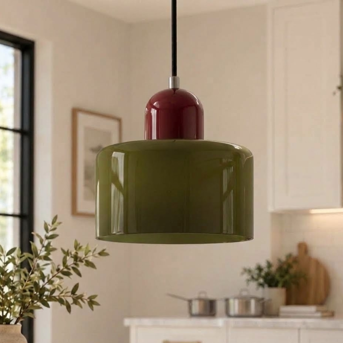 Halo Glass Pendant Light