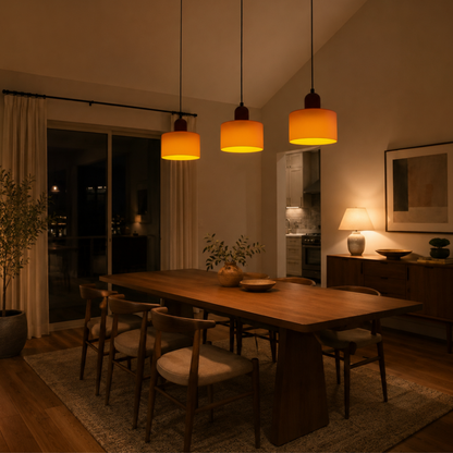 Halo Glass Pendant Light