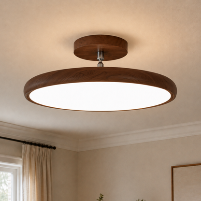 Round Retro LED Vintage Ceiling Light