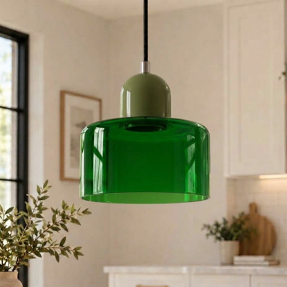 Halo Glass Pendant Light