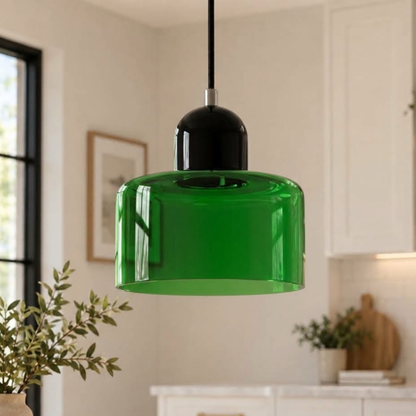 Halo Glass Pendant Light