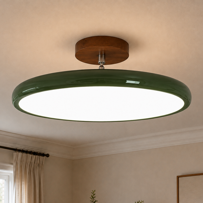 Round Retro LED Vintage Ceiling Light