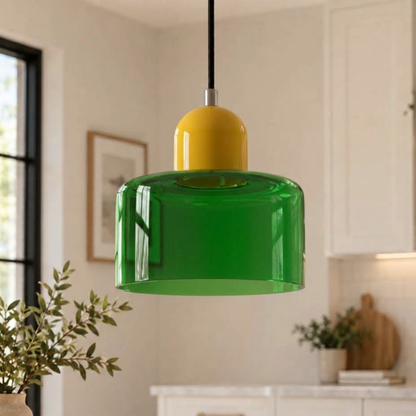 Halo Glass Pendant Light