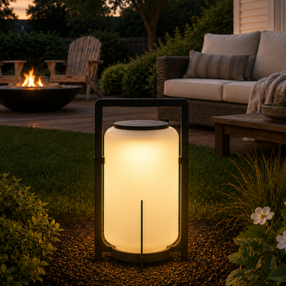 LED Solar Outdoor Lantern