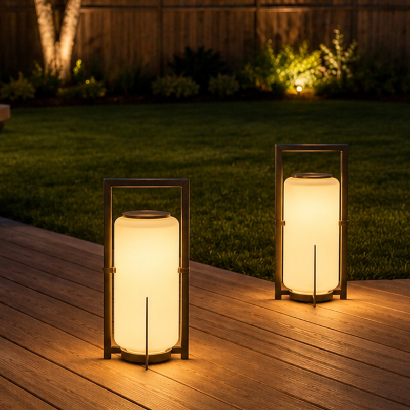 LED Solar Outdoor Lantern