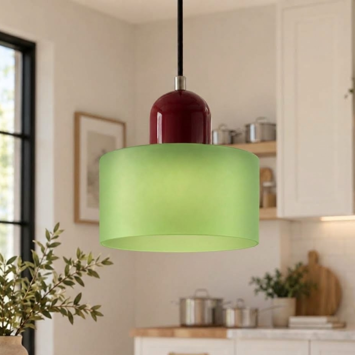 Halo Glass Pendant Light