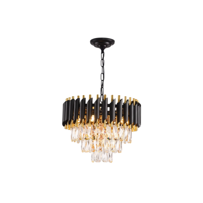 Nowoczesna kryształowa lampa sufitowa