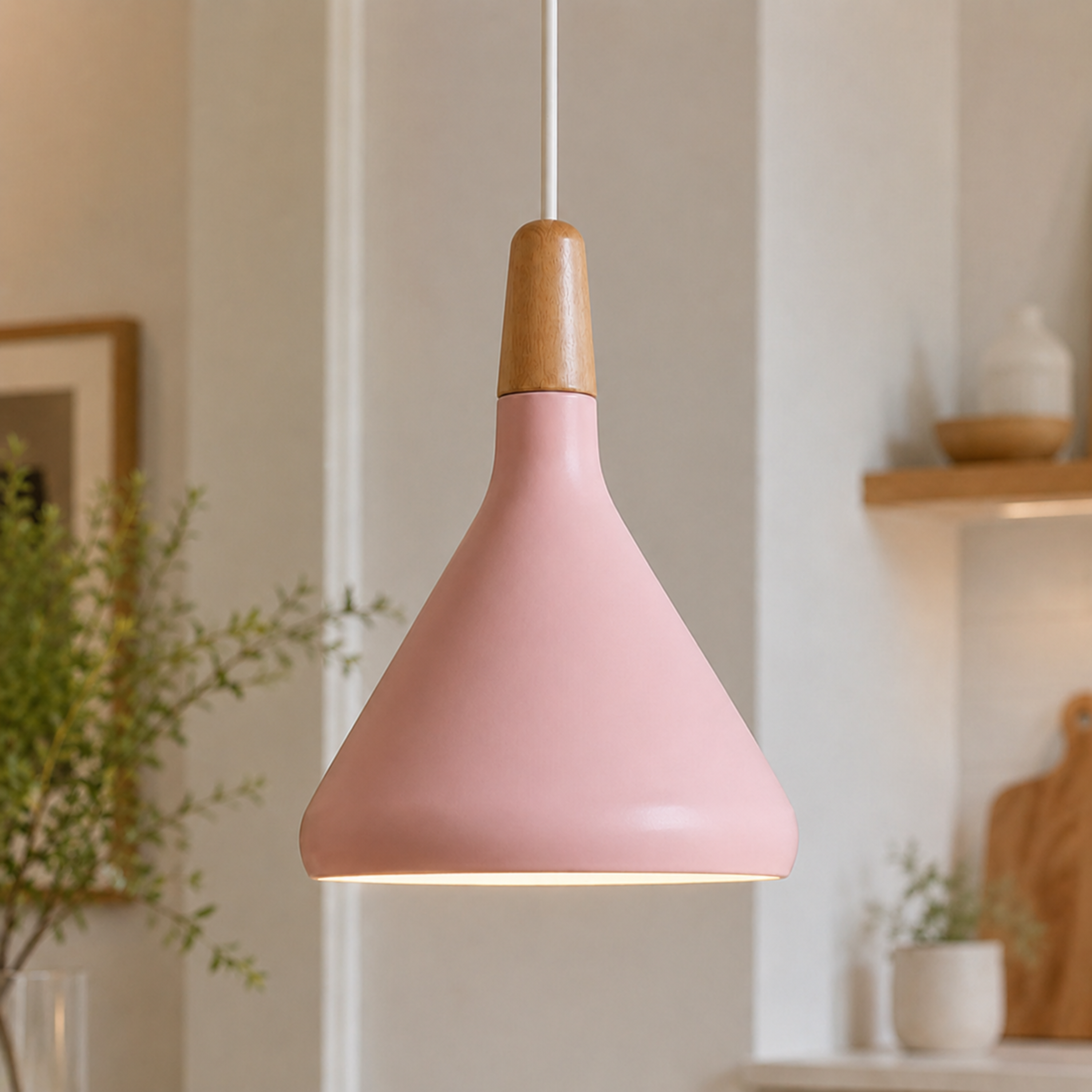 Nordic Wood Pendant Light