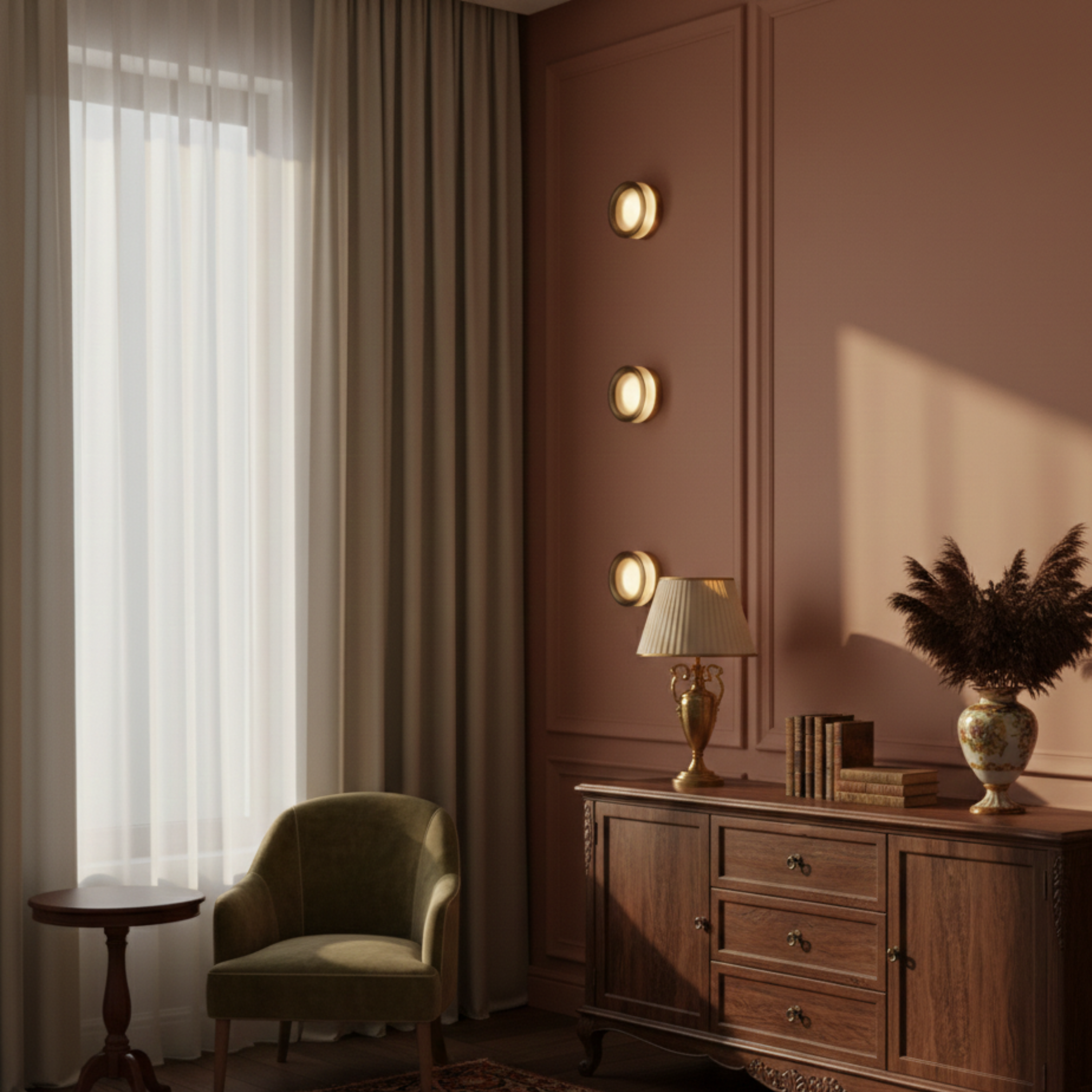 Nowoczesna lampa ścienna LED Dimple