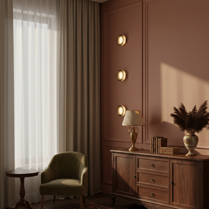 Nowoczesna lampa ścienna LED Dimple